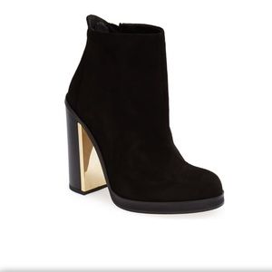 Topshop Haunt Metal Plate ankle bootie